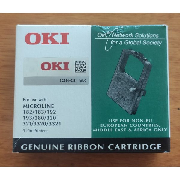 Oki 3321 TAM orjinal yazıcı şeridi KAMPANYA Made in UK
