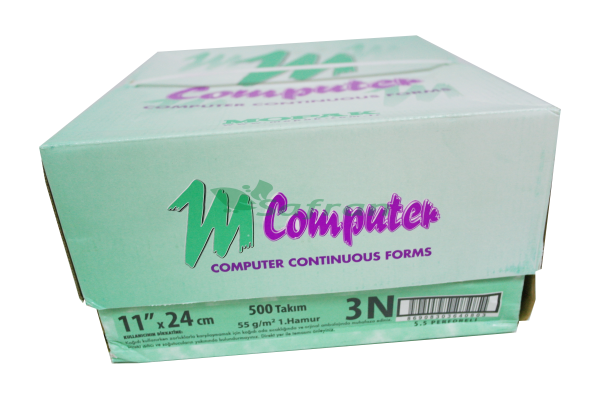MOPAK 11X24 3 N. SÜREKLİ FORM 500'LÜ TAKIM