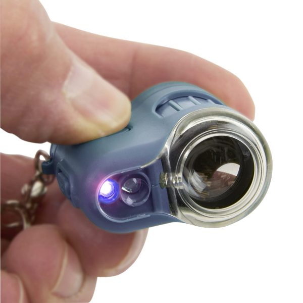 Carson Micro Mini Mikroskop 20x Işıklı Büyüteç