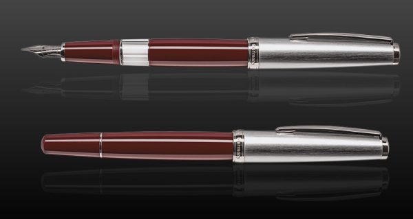 CLEO SKRIBENT KLASİK PİSTONLU METAL KAPAK BORDO