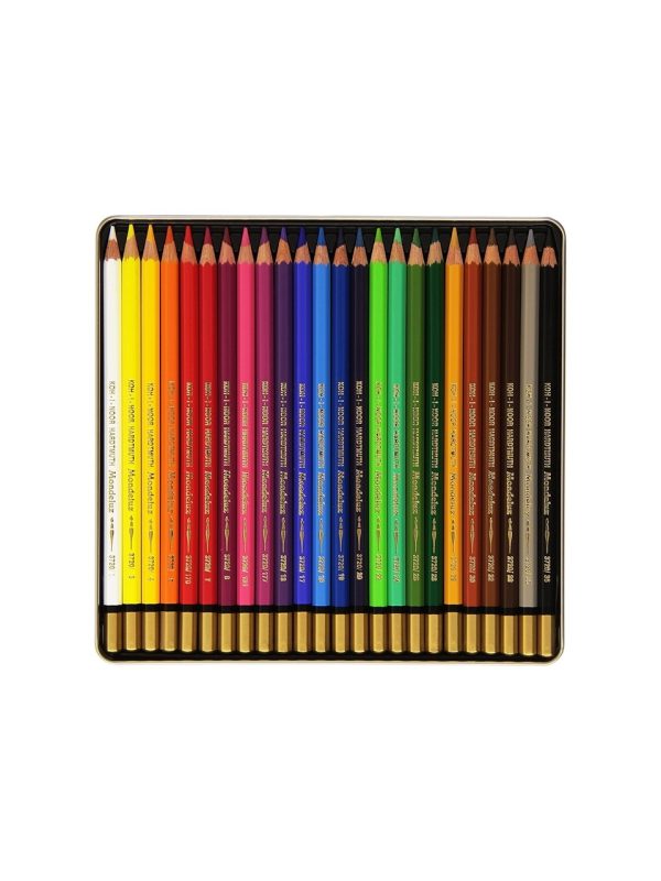KOH I NOOR MONDELEUZ AQUARELLE BOYA KALEMİ 24 LÜ