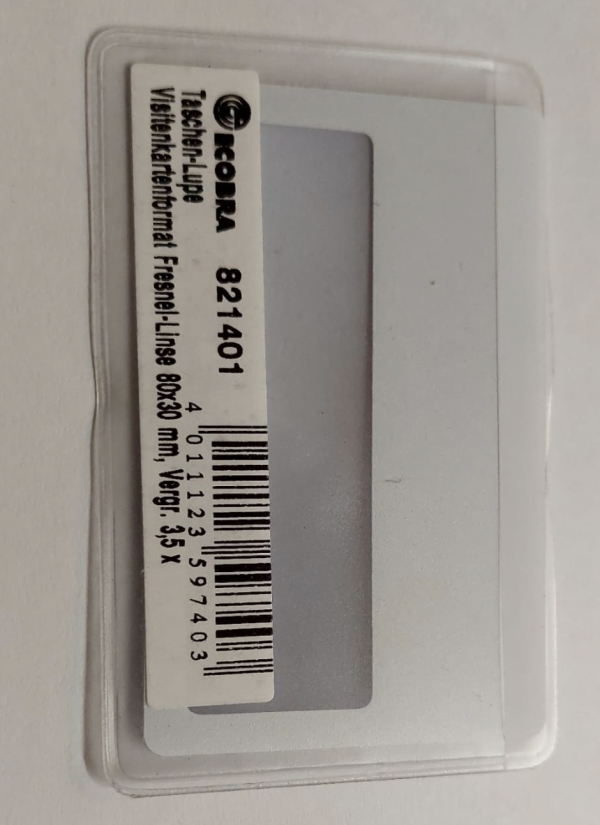 Kartvizit Büyüteç 80x30mm - Görsel 3