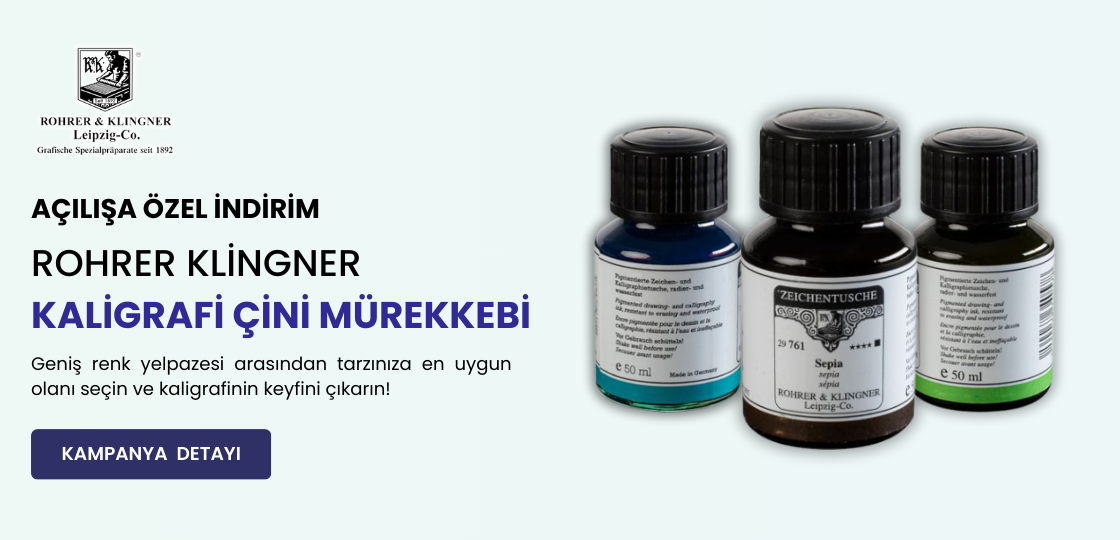 ROHRER KLİNGNER KALİGRAFİ ÇİNİ MÜREKKEBİ