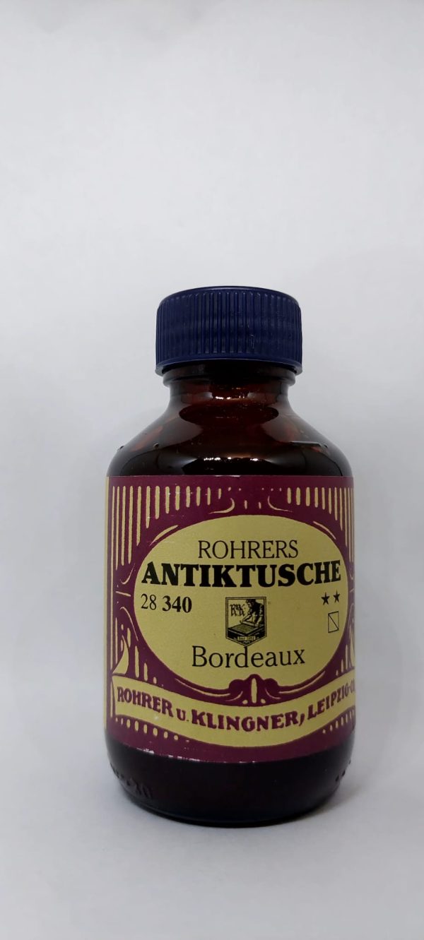 ROHRER & KLINGNER Antiktusche Bordeaux 100ml