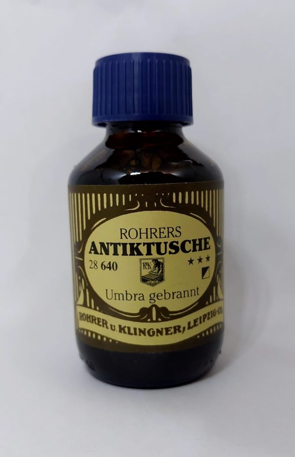 ROHRER & KLINGNER Antiktusche Umbra gebrannt 100ml