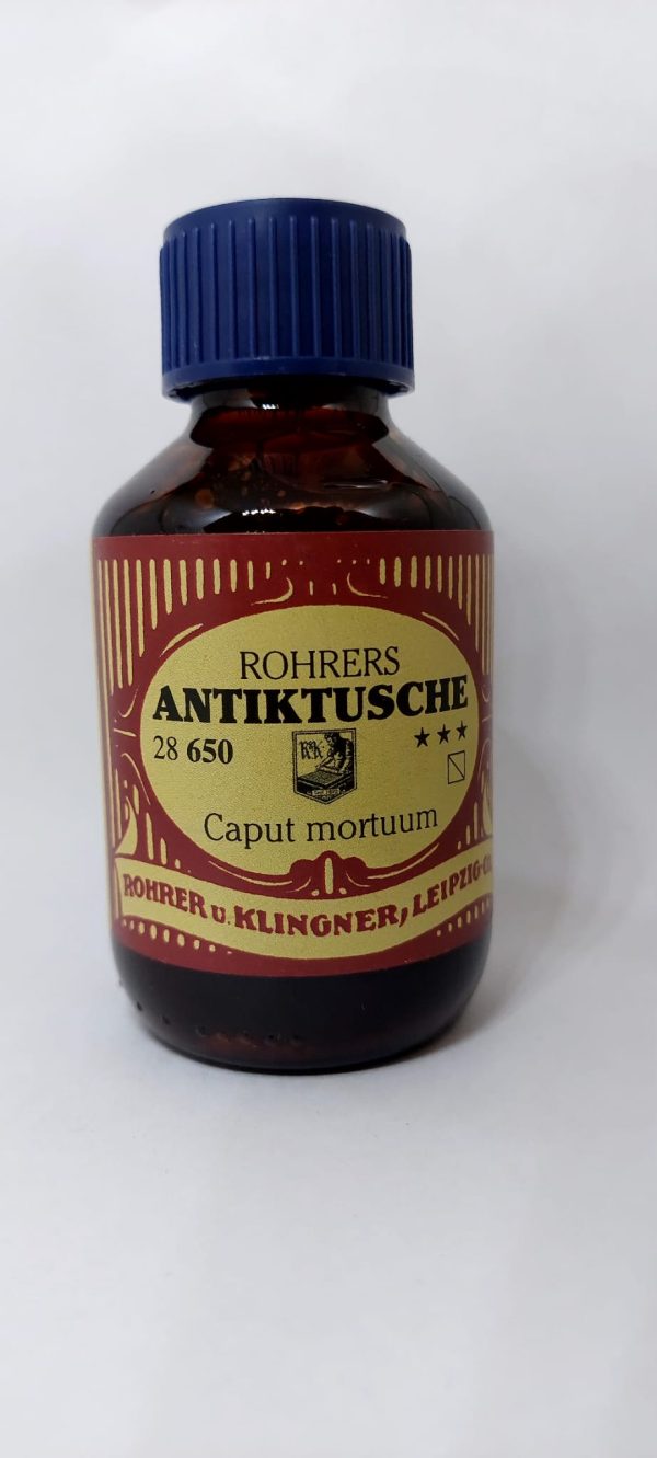 ROHRER & KLINGNER Antiktusche Caput mortuum 100ml