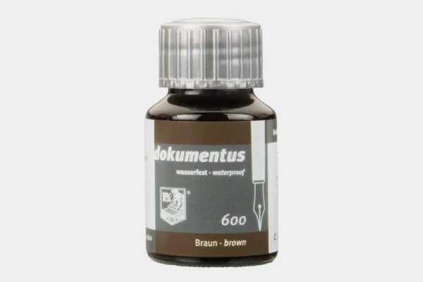 ROHRER & KLINGNER Dokumentus Arşiv Mürekkebi 50ML brown