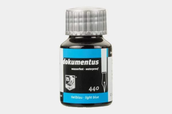 ROHRER & KLINGNER Dokumentus Arşiv Mürekkebi 50ML light blue