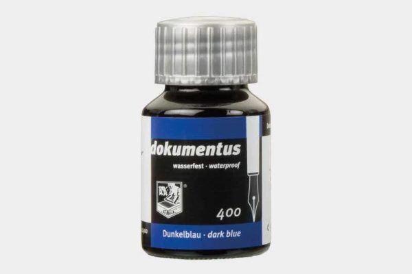ROHRER & KLINGNER Dokumentus Arşiv Mürekkebi 50ML dark blue